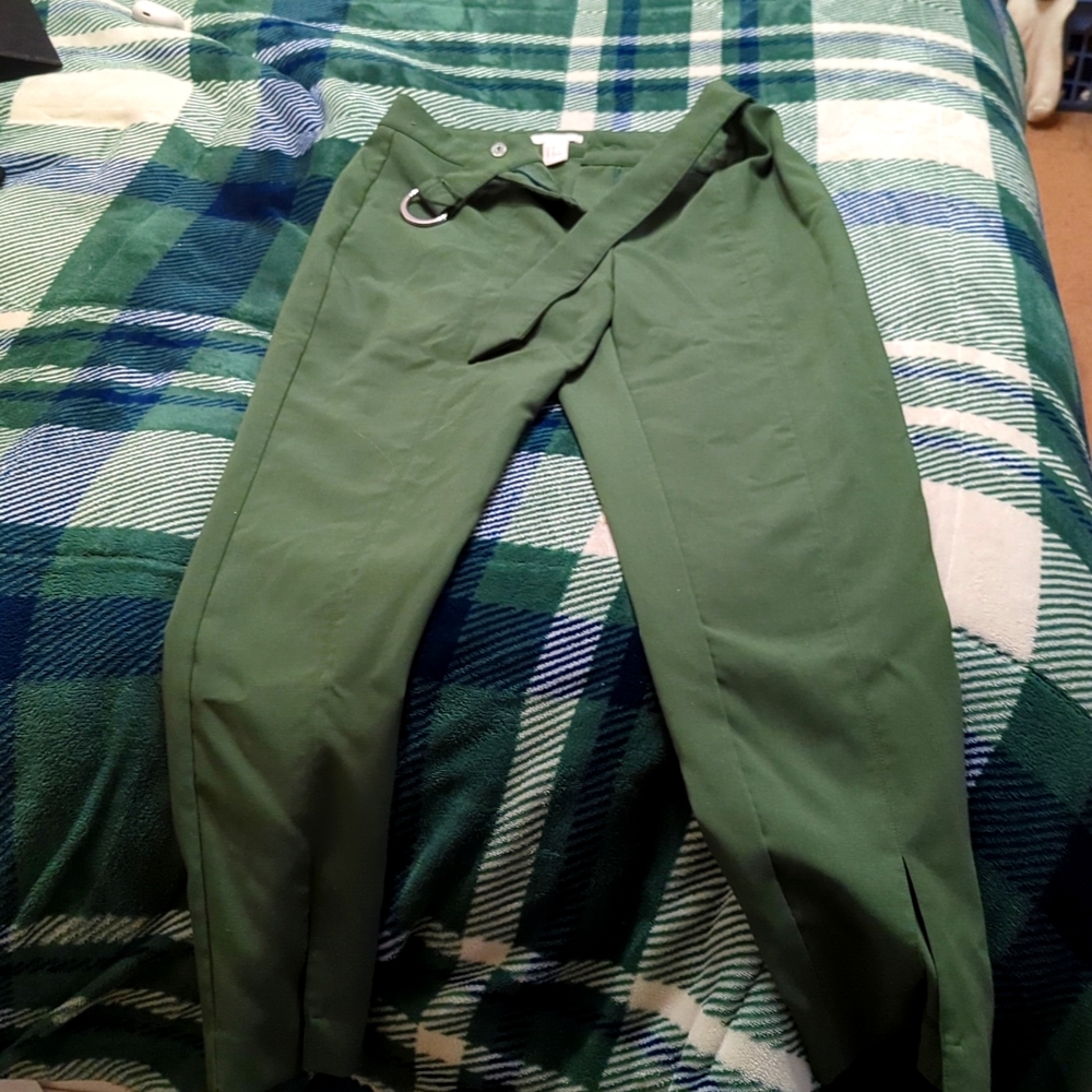 Belted Pants